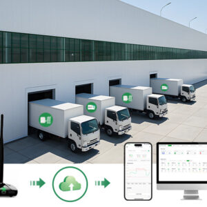 GAEA Series G100 WiFi Bluetooth Gateway for Cold Chain Logistics Process Automatic Temperature Monitoring