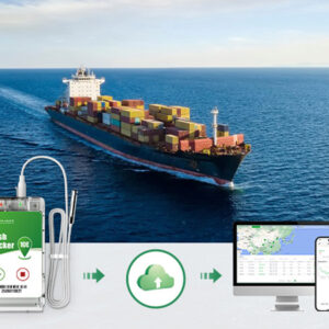 Fresh Tracker 10E 4G Data Logger for Temperature and Geolocation Monitoring