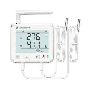 GSP100-WiFi/4G Real-time Data Logger for Illumination, Ethylene, CO2, Ammonia, Temp & Humidity, etc.