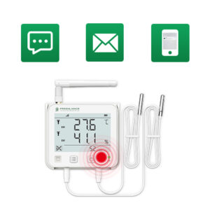 GSP100-WiFi/4G Real-time Data Logger for Illumination, Ethylene, CO2, Ammonia, Temp & Humidity, etc.