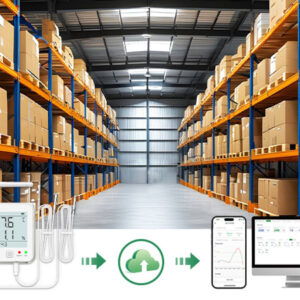 GSP100-WiFi/4G Real-time Data Logger for Illumination, Ethylene, CO2, Ammonia, Temp & Humidity, etc.