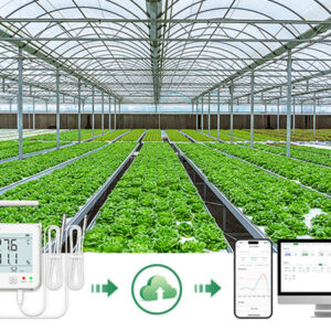 GSP100-WiFi/4G Real-time Data Logger for Illumination, Ethylene, CO2, Ammonia, Temp & Humidity, etc.