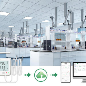 GSP100-WiFi/4G Real-time Data Logger for Illumination, Ethylene, CO2, Ammonia, Temp & Humidity, etc.
