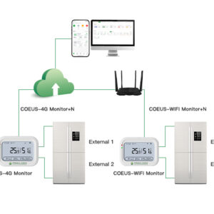 Coeus-WiFi/4G Wireless Temperature and Humidity Data Logger