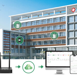 GAEA Series G2000 4G/WiFi/LAN LoRa Gateway for Real-time Temperature Monitoring of Large-area Storage