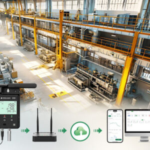 LoRa Tag LT200 Wireless Environmental Real-time Data Logger for Large Facilities