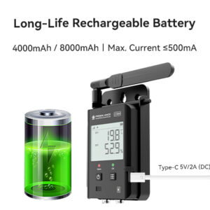 LoRa Tag LT200 Wireless Environmental Real-time Data Logger for Large Facilities