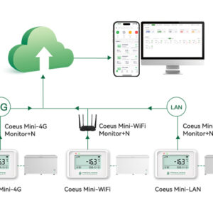 Coeus Mini Real-Time Temperature Humidity Data Logger