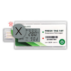 Fresh Tag 10T Configurable Single Use Temperature Data Logger