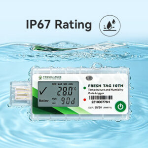Fresh Tag 10TH Temperature and Humidity Data Logger