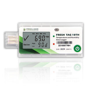 Fresh Tag 10TH Temperature and Humidity Data Logger