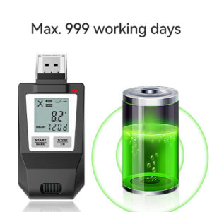 Fresh Keeper-1 999 Days Temperature Humidity Data Logger