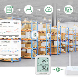 GAEA Series G1000 4G/WiFi/LAN Bluetooth Gateway for Real-time Temperature Monitoring of Small-area Storage
