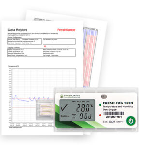 Fresh Tag 10TH Temperature and Humidity Data Logger