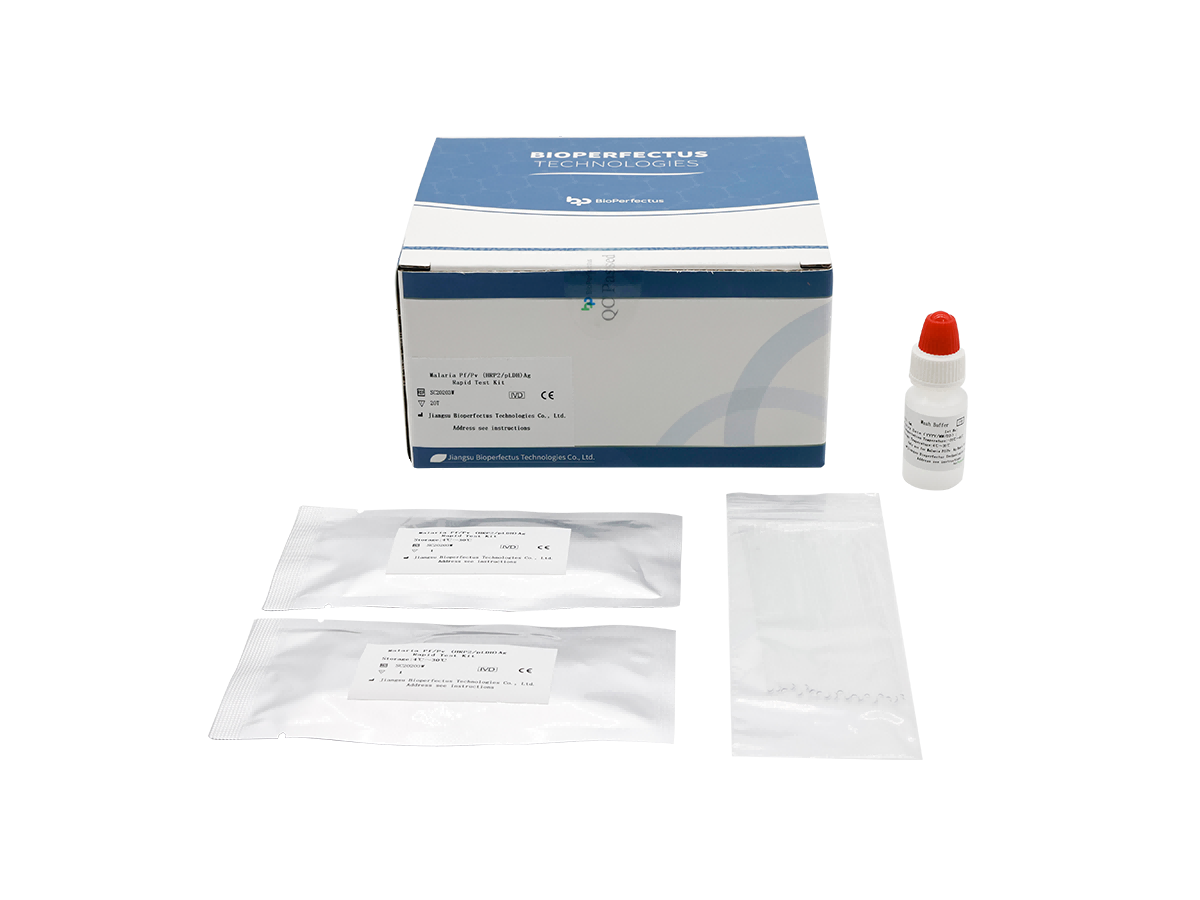Malaria Pf/Pv (HRP2/pLDH) Ag Rapid Test Kit 1 Malaria Pf/Pv (HRP2/pLDH) Ag Rapid Test Kit