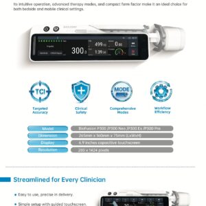 Biolight Biofusion P300(TCI) Syringe Pump