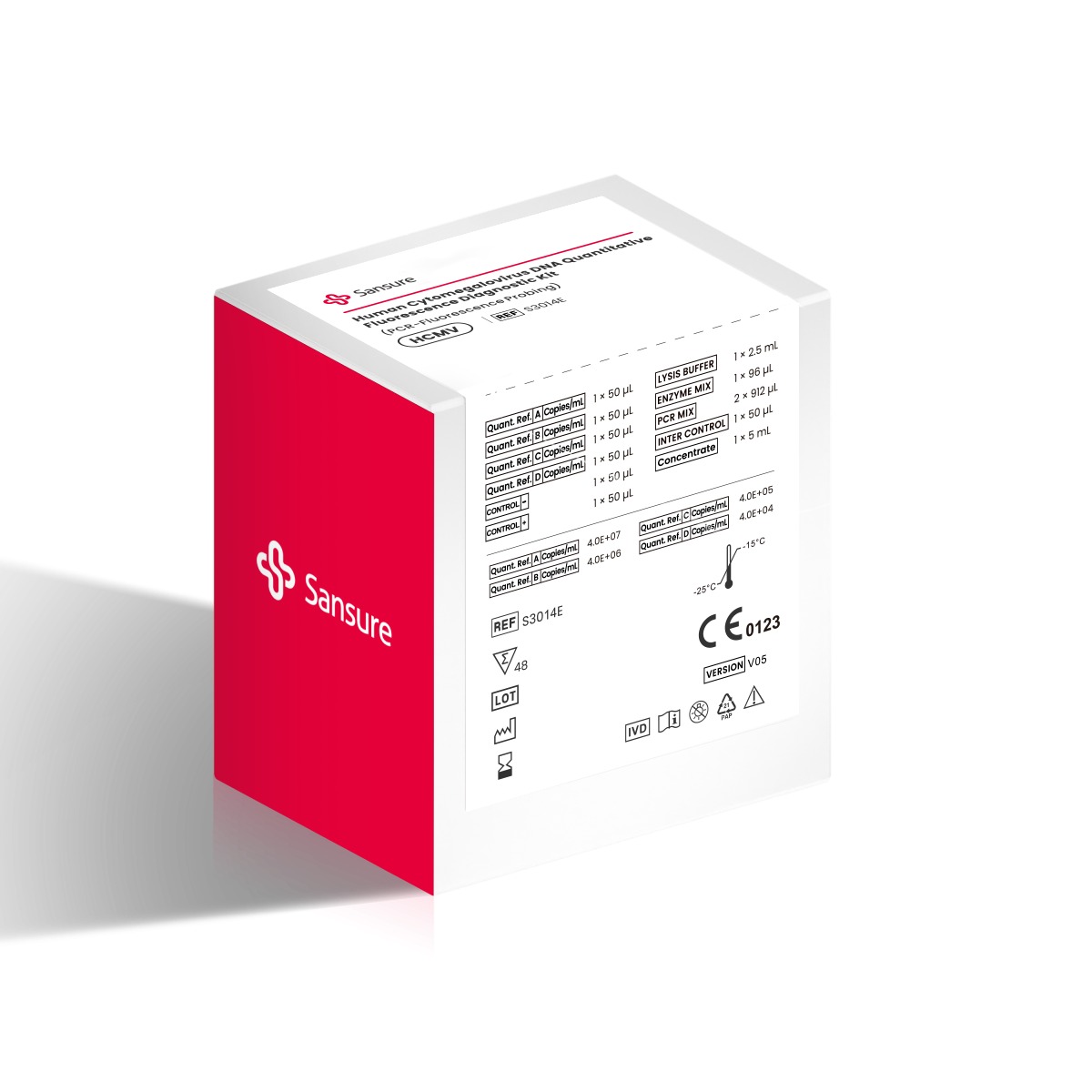 S3014E HCMV – Human Cytomegalovirus DNA Quantitative Fluorescence Diagnostic Kit 1 S3014E HCMV – Human Cytomegalovirus DNA Quantitative Fluorescence Diagnostic Kit