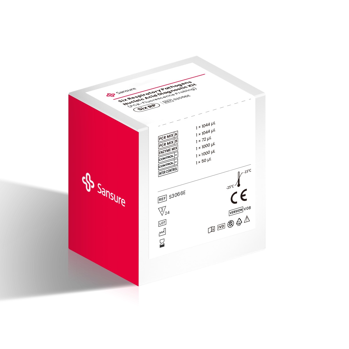S3066E 6RP – Six Respiratory Pathogens Nucleic Acid Diagnostic Kit 1 S3066E 6RP – Six Respiratory Pathogens Nucleic Acid Diagnostic Kit
